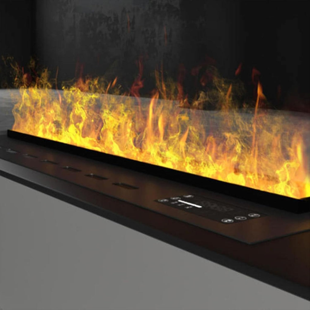 Electric Fireplace,Water Vapor Fireplace with Real Water