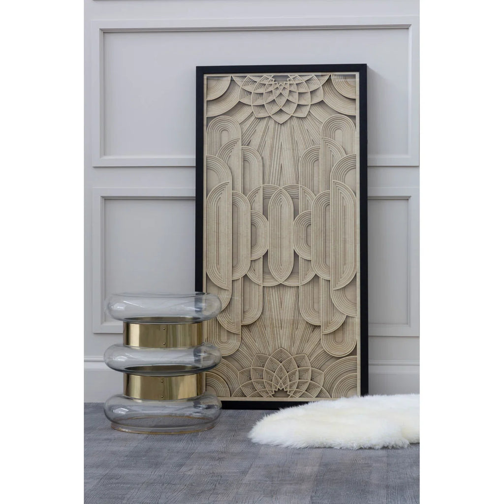 Abstract Wall Decor on Wood