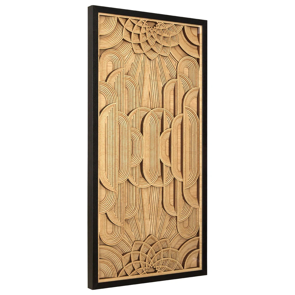 Abstract Wall Decor on Wood