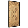 Abstract Wall Decor on Wood